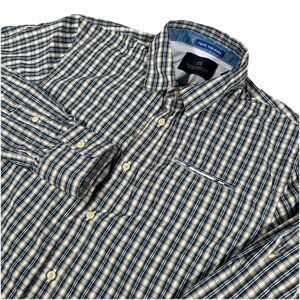Scotch & Soda Tokyo Toujours Men’s M Long Sleeve Plaid Button Down Shirt‎ EUC